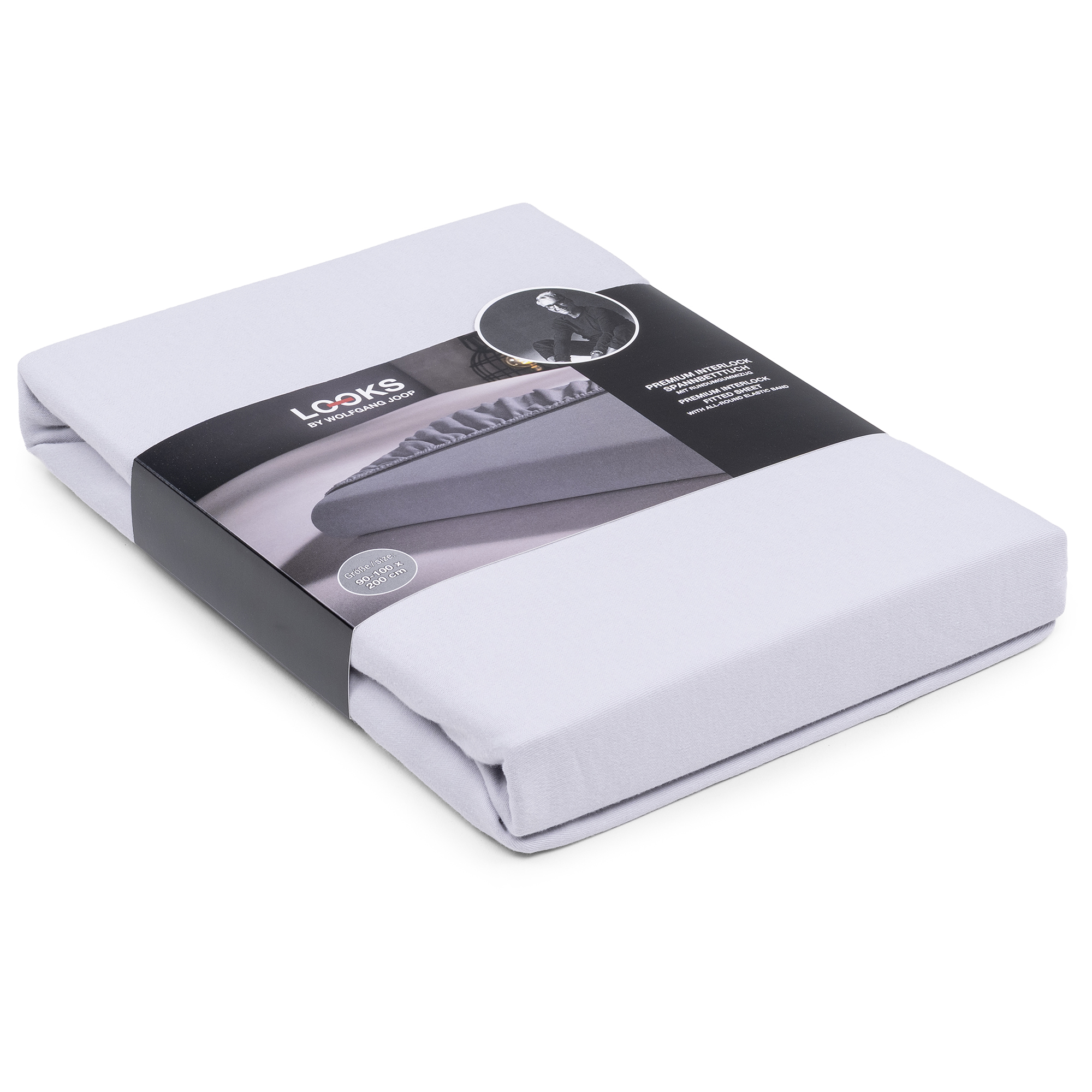 LOOKS by Wolfgang Joop Premium Spannbetttuch - Interlock 