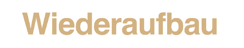 Wiederaufbau, Renovierung, Aufbau, Rekonstruktion, Umbau