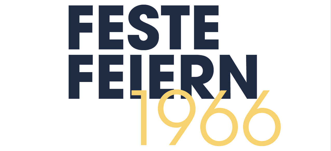 Flag, Logo, Text, 1966, FESTE FEIERN