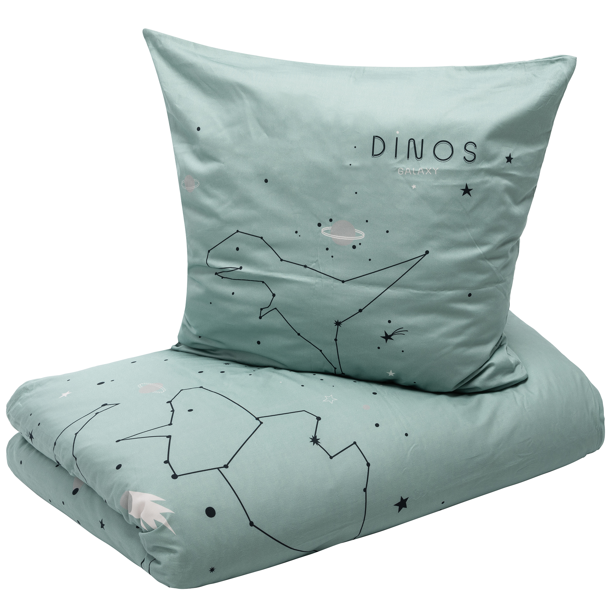 s.Oliver Satinbettwäsche Junior Sternzeichen Dino