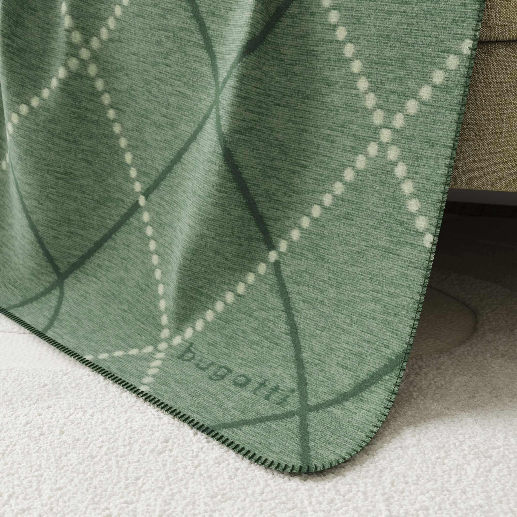 Teppich, Überwurf, Grün, Muster, Geometrisch