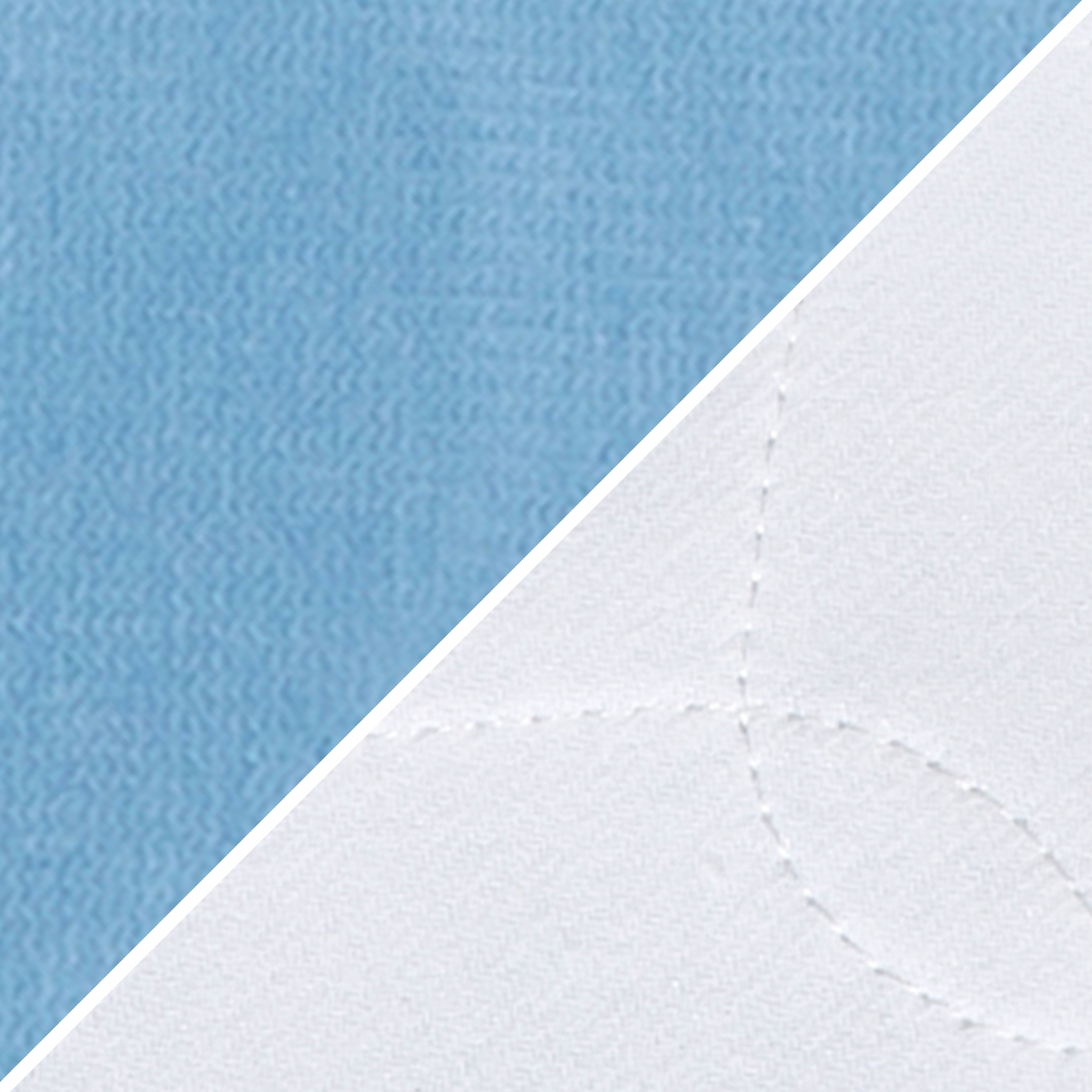 weiß/blau