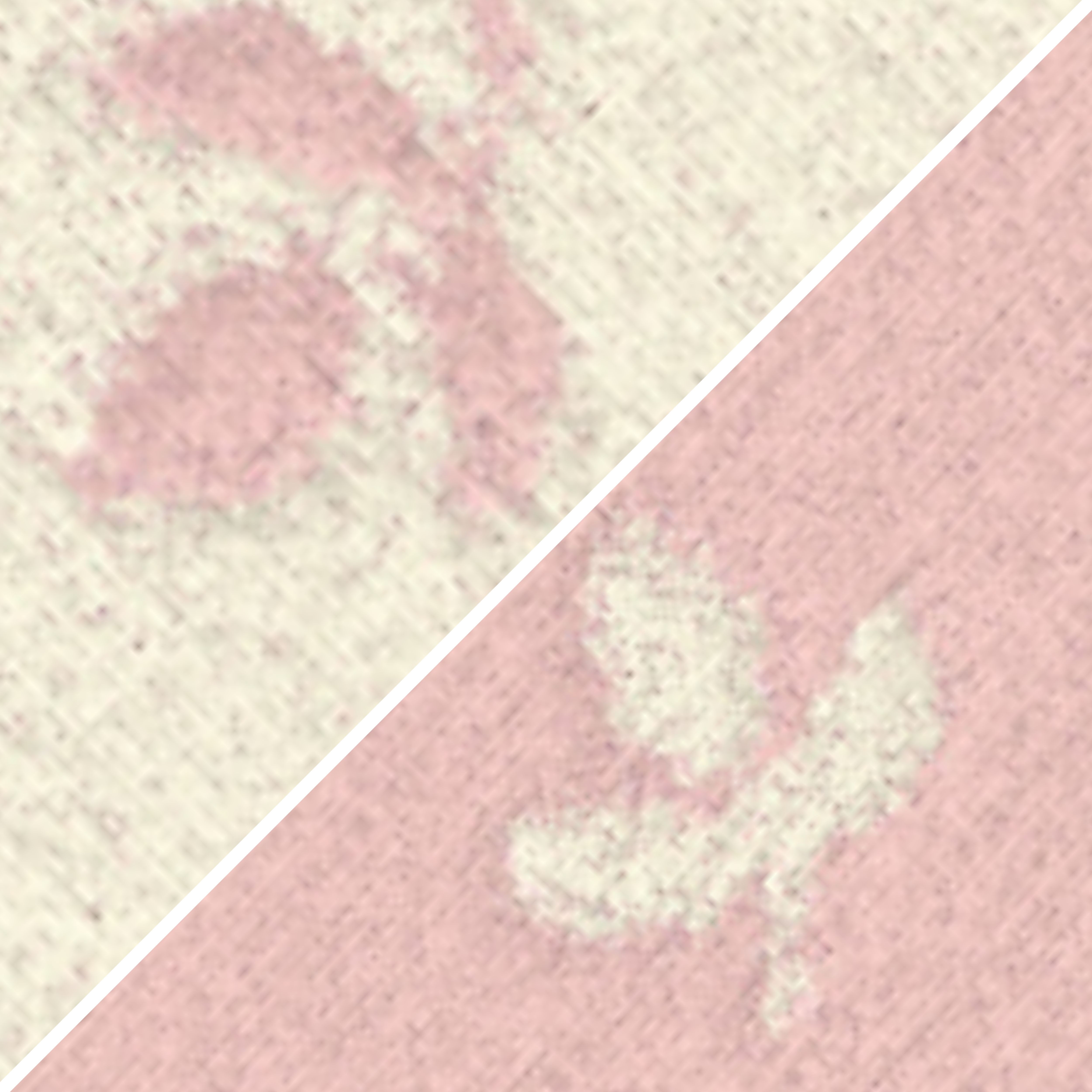 rosa/wollweiß