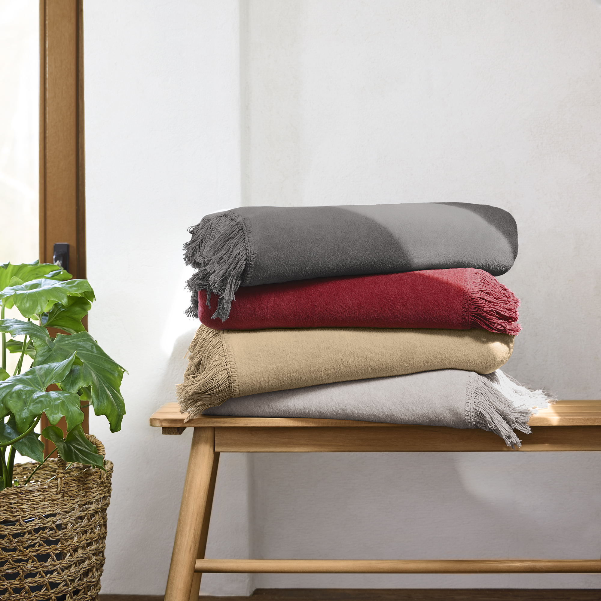 Kissen, Dekoration für Zuhause, Decke, Leinen, Pflanze