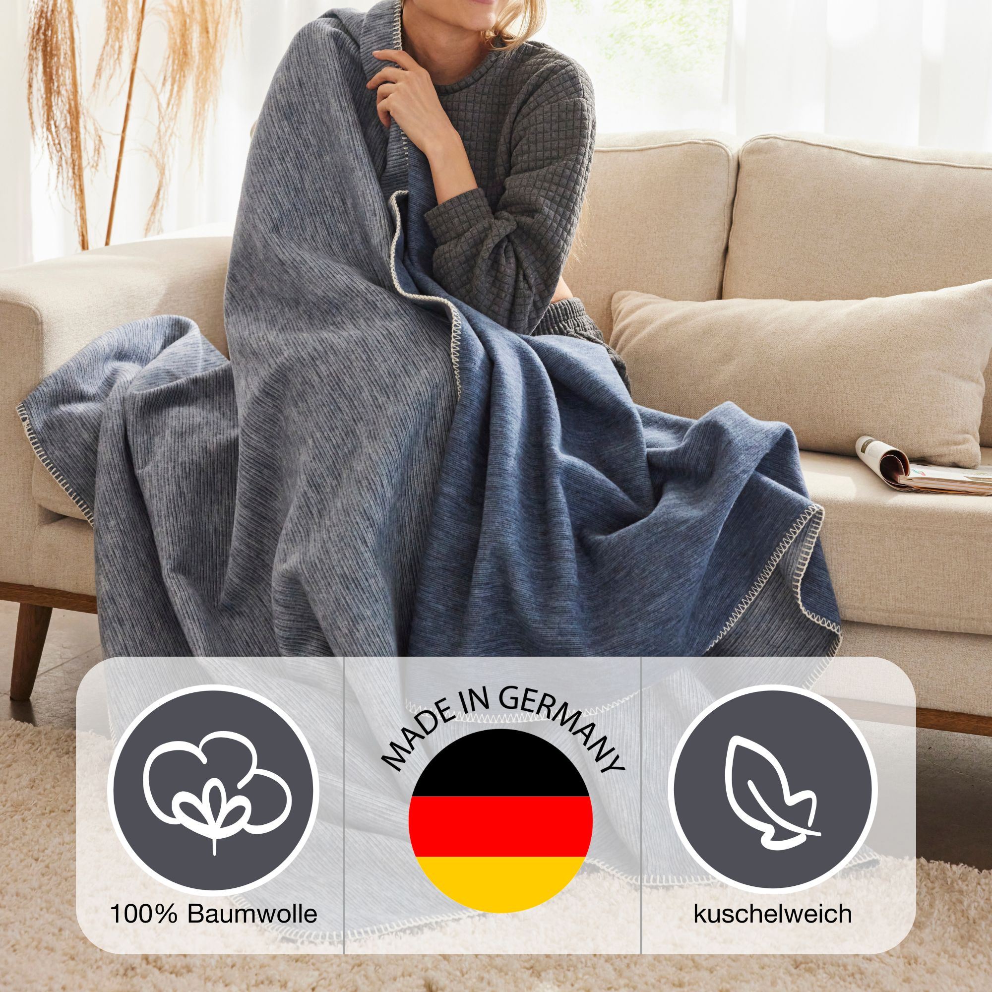 IBENA Bio-Decke Lausanne