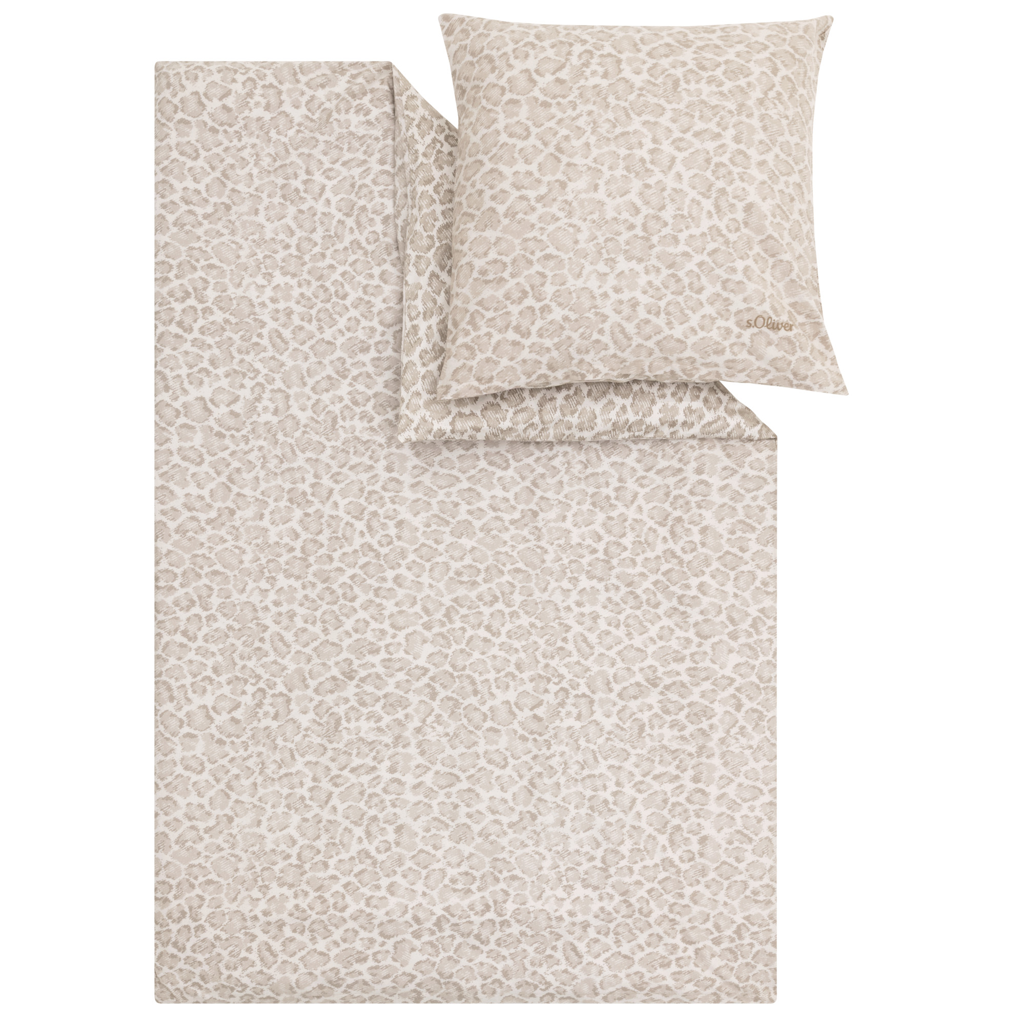 duvet, Bettwäsche, Leopard, Muster, Beige