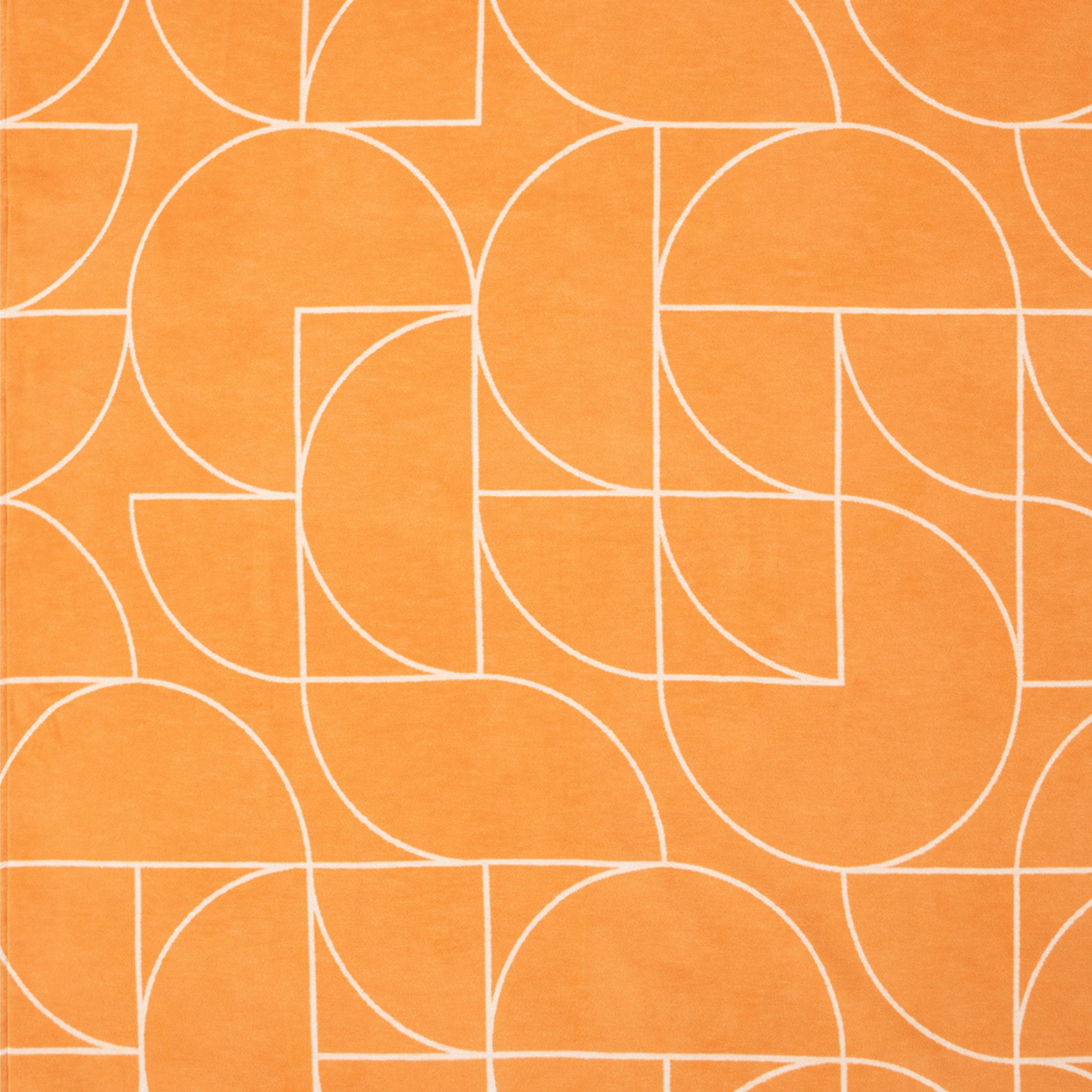orange/wollweiß